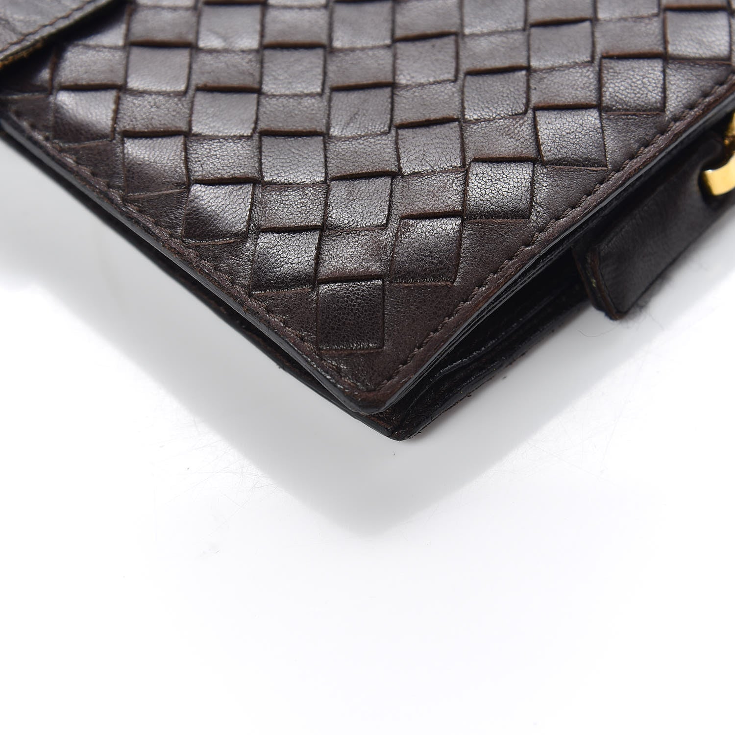 Bottega Veneta Nappa Intrecciato Continental Wallet Ebano 10 of 13