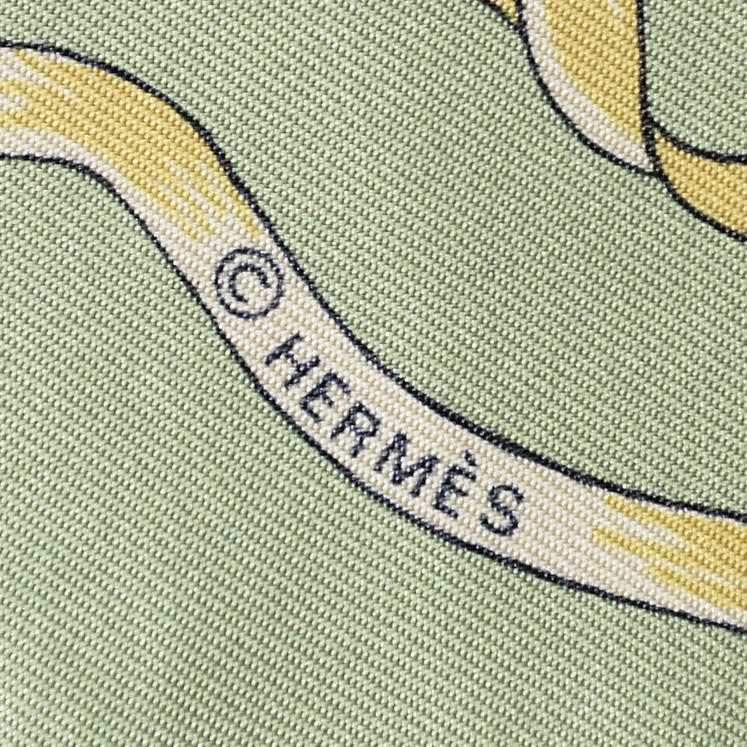 Hermes Silk Mon Ami Pierrot Scarf 90 3 of 11