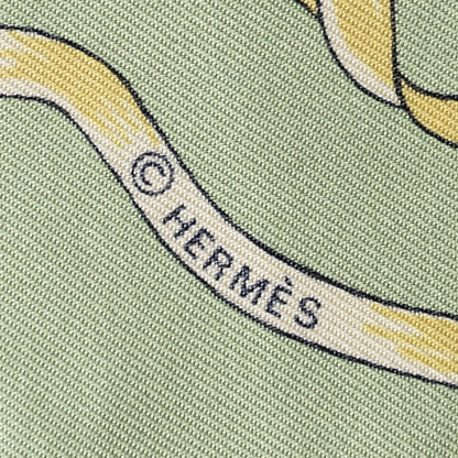 Hermes Silk Mon Ami Pierrot Scarf 90 3 of 11