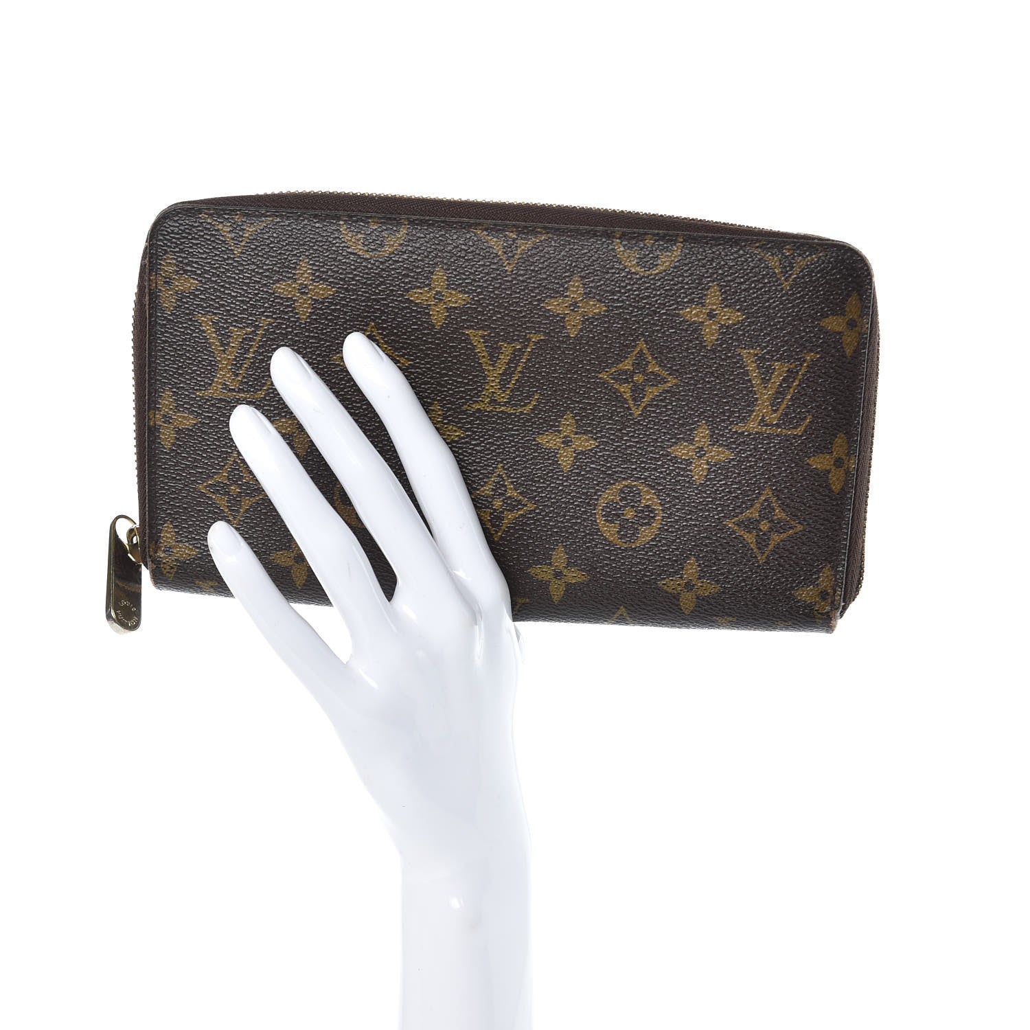 Louis Vuitton Monogram Zippy Organizer Wallet 2 of 8