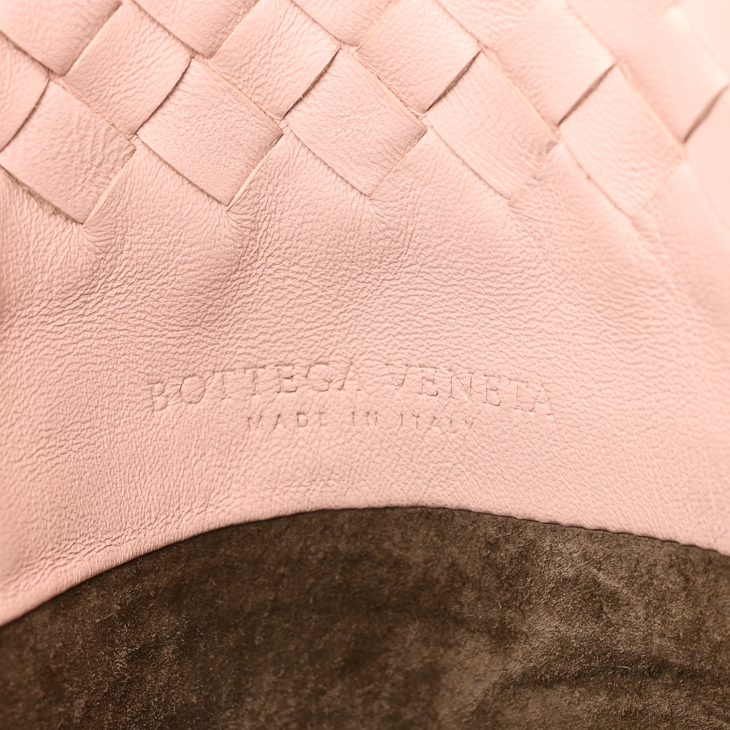Bottega Veneta Nappa Intrecciato Tote Pink 6 of 9