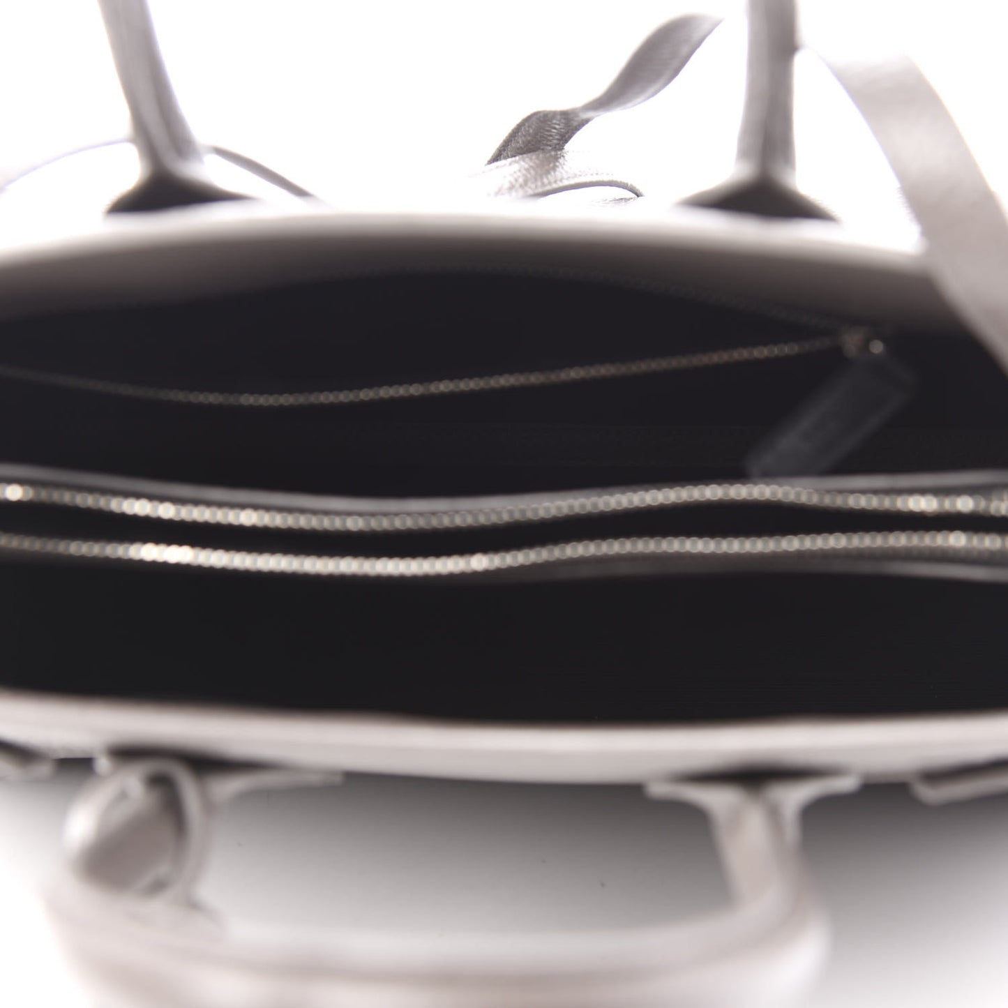 Grained Calfskin Small Sac De Jour Dark Anthracite