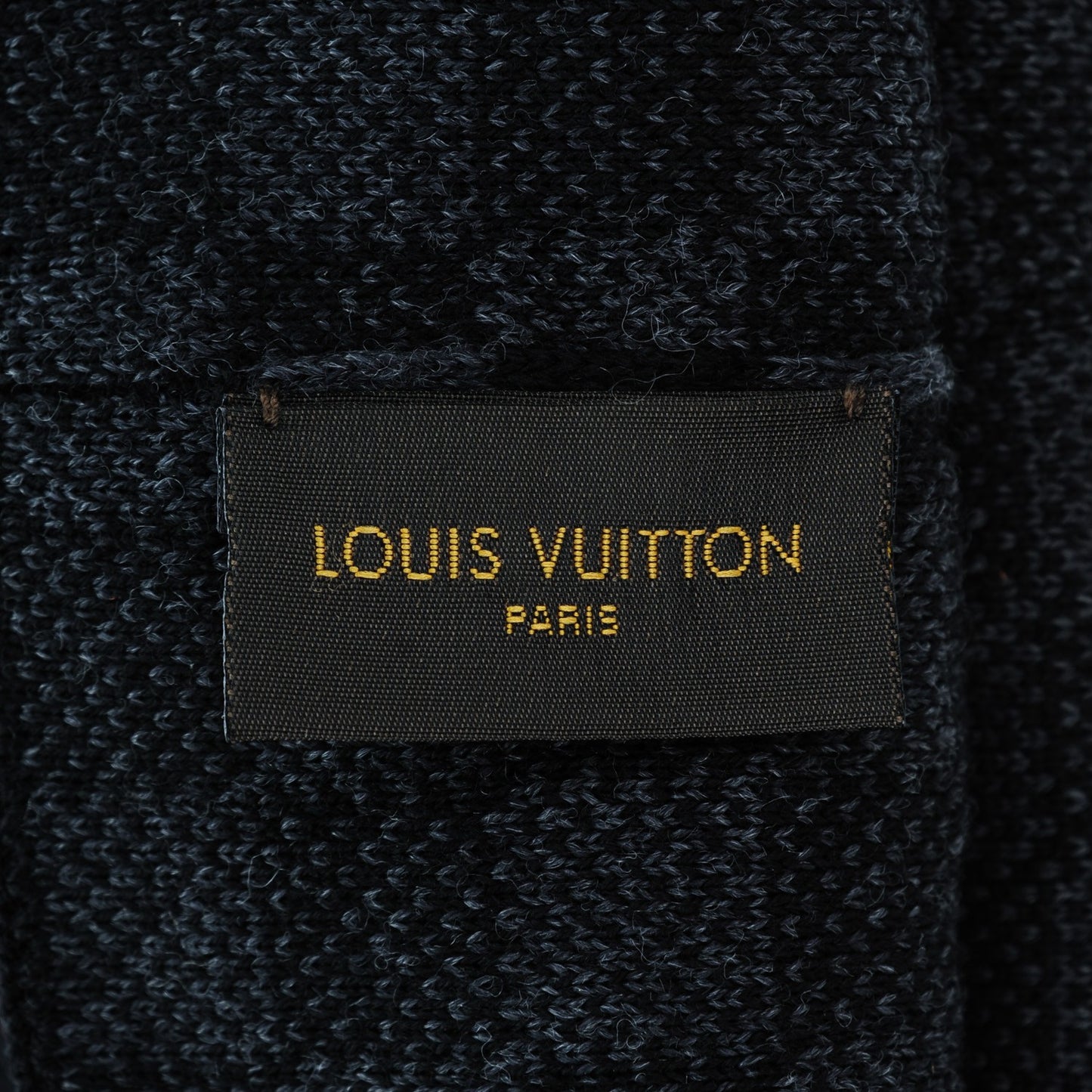 Wool Petit Damier Hat NM Graphite