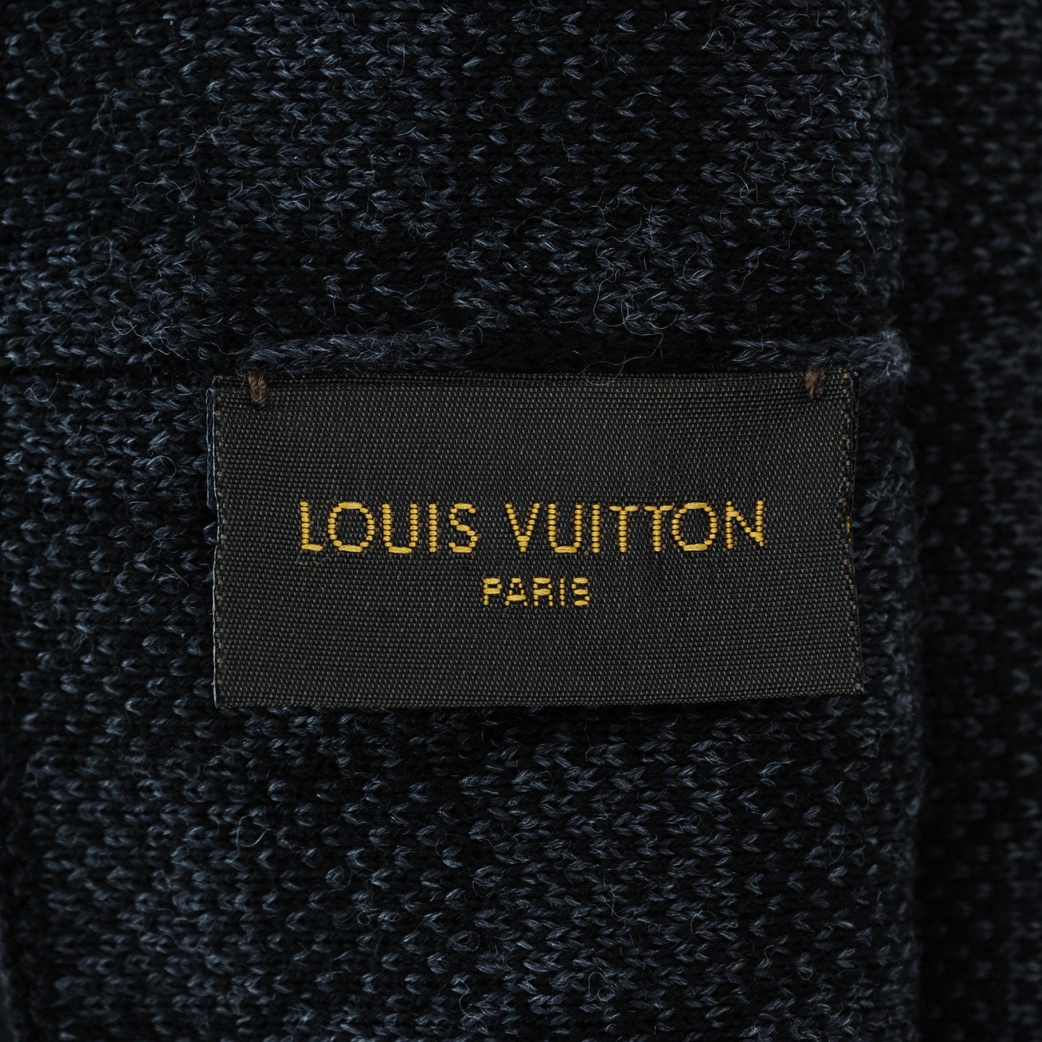 Louis Vuitton Wool Petit Damier Hat NM Graphite 4 of 6