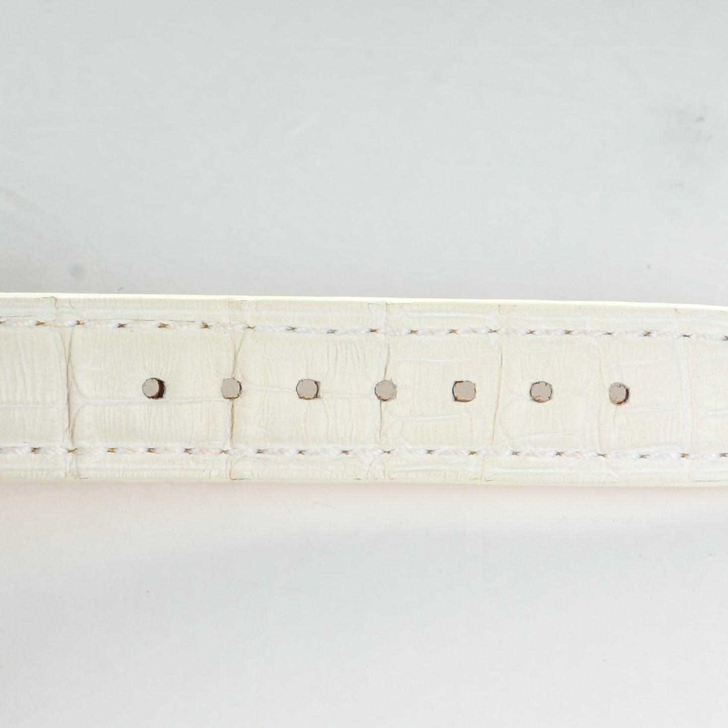 Stainless Steel Alligator 28mm Tambour Trunks and Bags Quartz Watch