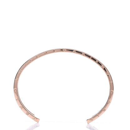 Bulgari 18K Rose Gold B.Zero1 Cuff Bracelet 5 of 6