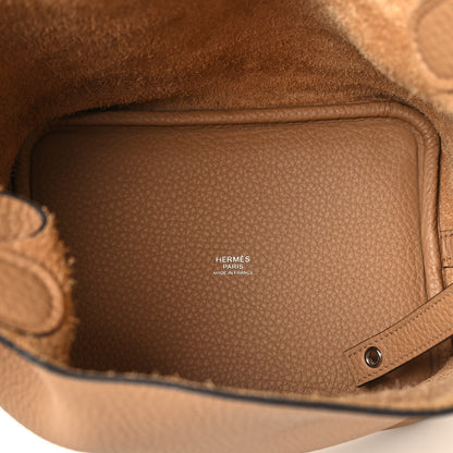 Hermes Taurillon Clemence Picotin Lock 18 PM Chai 5 of 12