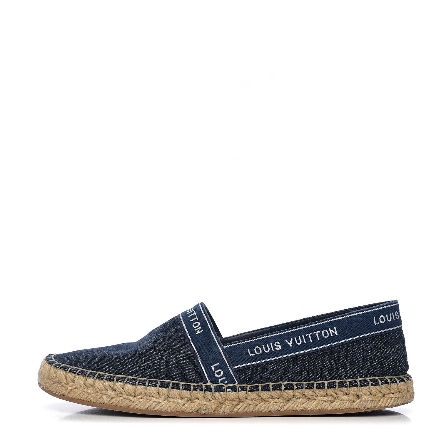 Louis Vuitton Denim Croisiere Espadrille 38 Marine 1 of 11