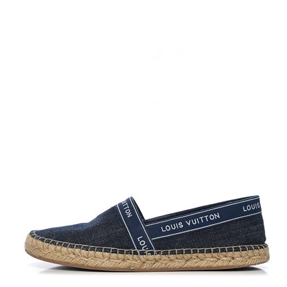 Louis Vuitton Denim Croisiere Espadrille 38 Marine 1 of 11