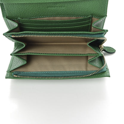 Mulberry Small Classic Grain Tree French Purse Wallet Green 7 of 9