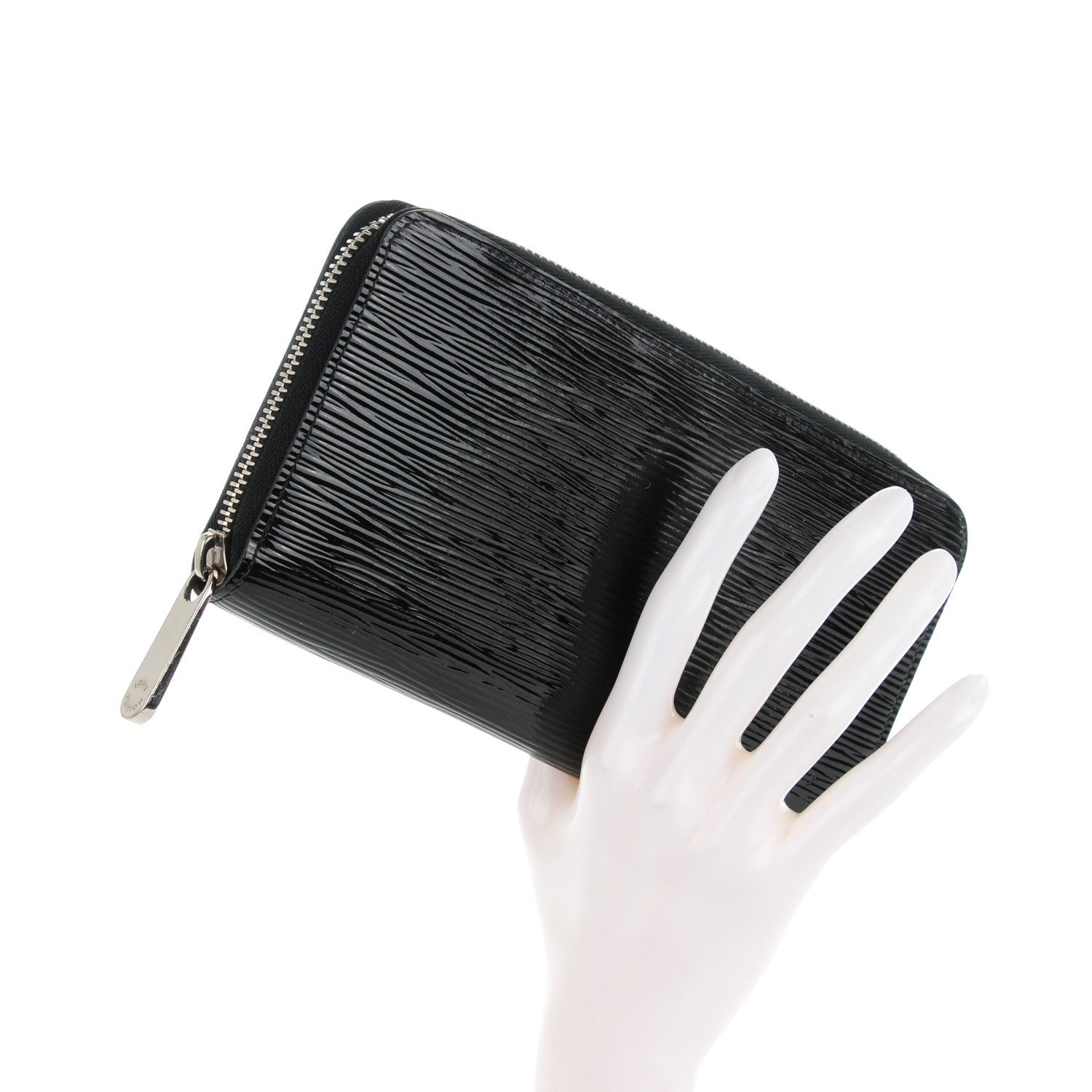 Louis Vuitton Epi Electric Zippy Wallet Black 2 of 7