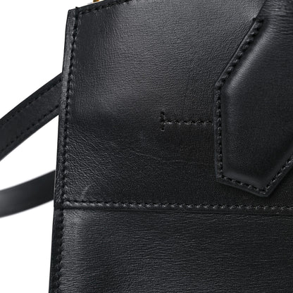 Louis Vuitton Calfskin City Steamer MM Black 19 of 20