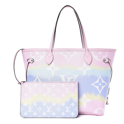 Louis Vuitton Monogram Escale Neverfull MM Pastel 1 of 10