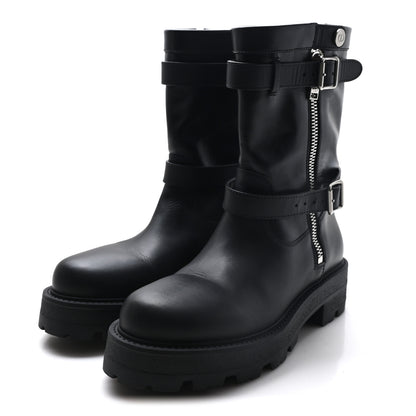 Christian Dior Calfskin D-Major Ankle Boot  39.5 Black 4 of 9