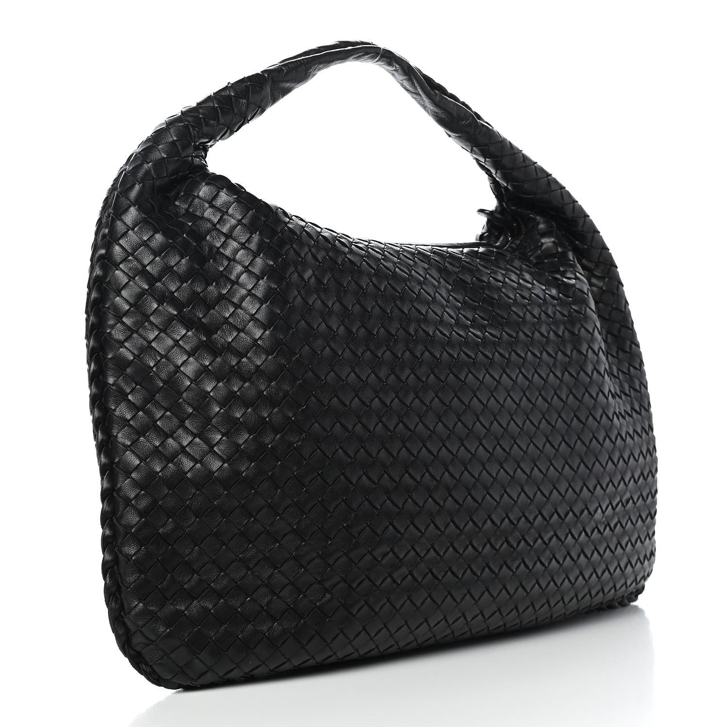 Bottega Veneta Nappa Intrecciato Large Veneta Hobo Black 3 of 8