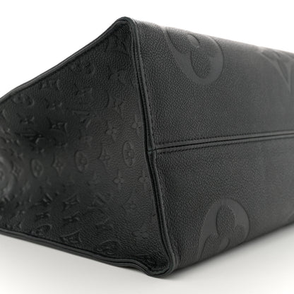 Louis Vuitton Empreinte Monogram Giant Onthego GM Black 8 of 11