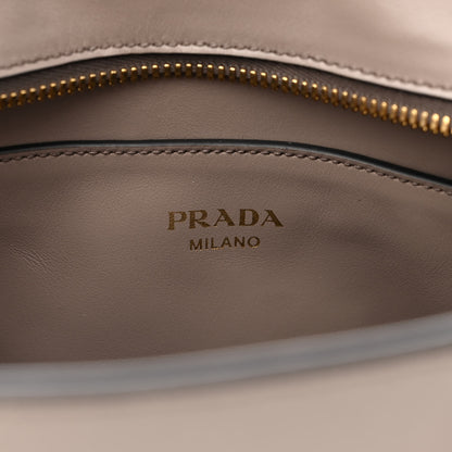 Prada Saffiano Soft Calfskin Small Zippered Tote Argilla 6 of 11