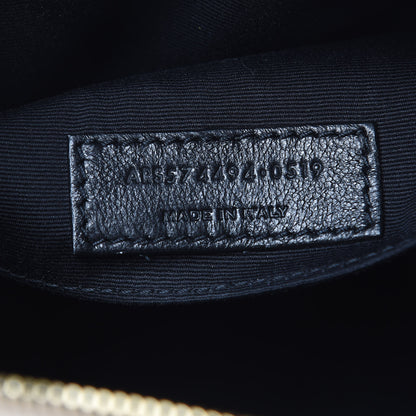 Saint Laurent Calfskin Matelasse Monogram Lou Camera Bag Nude Powder 7 of 9