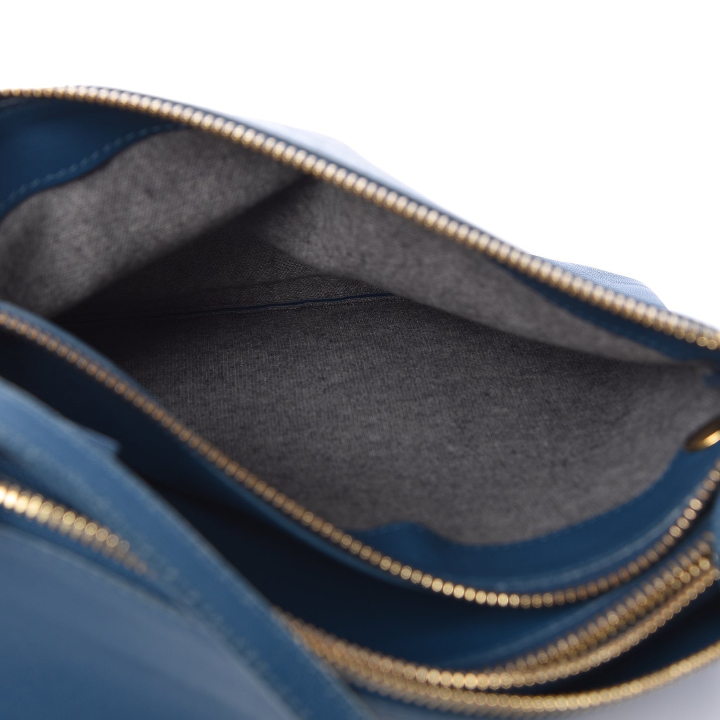 Lambskin Small Trio Crossbody Bag Peacock