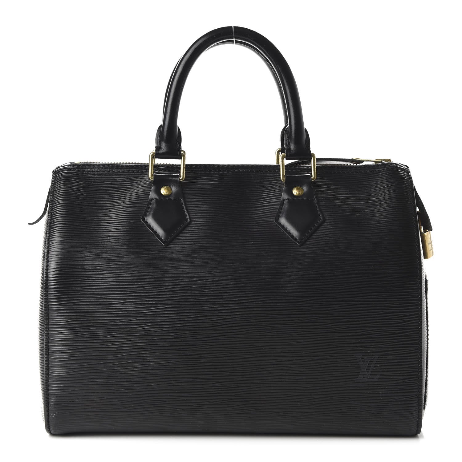 Louis Vuitton Epi Speedy 25 Black 1 of 10