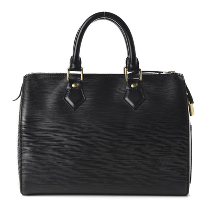 Louis Vuitton Epi Speedy 25 Black 1 of 10