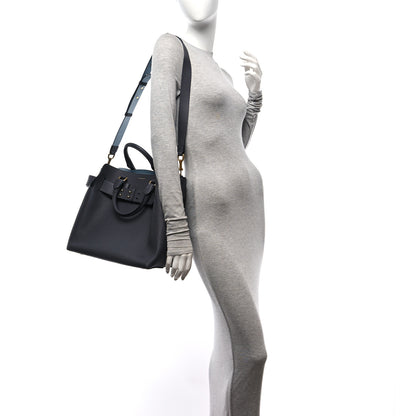Burberry Marais Calfskin Medium Belt Bag Charcoal Grey 2 of 12