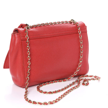 Mulberry Small Classic Grain Small Lily Flap Red 2 of 12