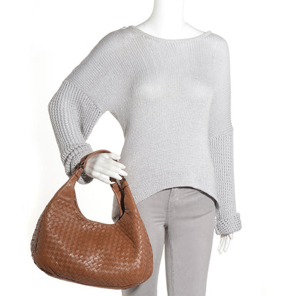 Bottega Veneta Nappa Intrecciato Medium Campana Hobo Noce 2 of 8