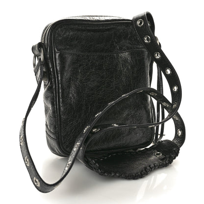 Balenciaga Agneau Arena Le Cagole Crossbody Bag Black 4 of 11
