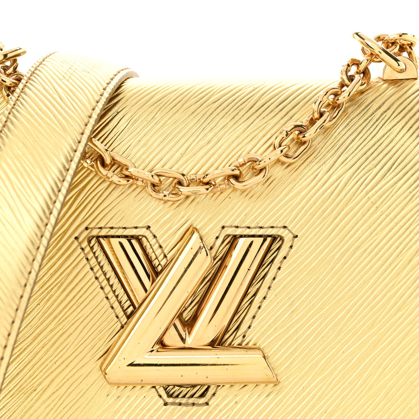 Epi Twist Shoulder Bag PM Gold