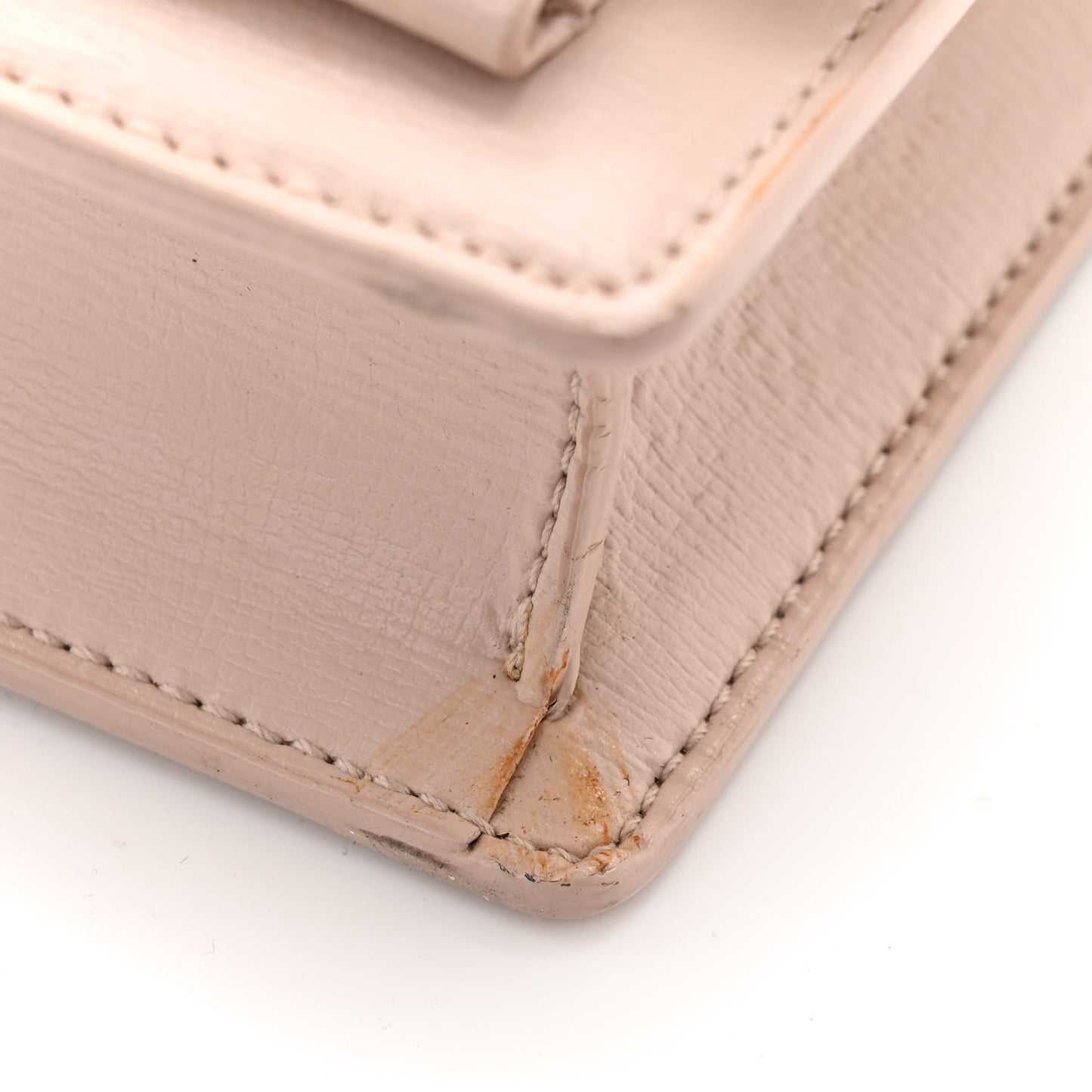 Calfskin Monogram Sunset Chain Wallet Light Pink
