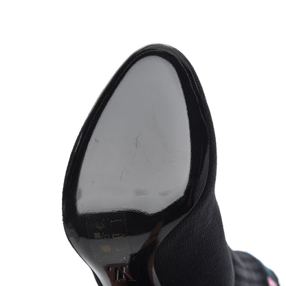 Louis Vuitton Stretch Fabric New Wave Silhouette Ankle Boots 36 Black 8 of 9