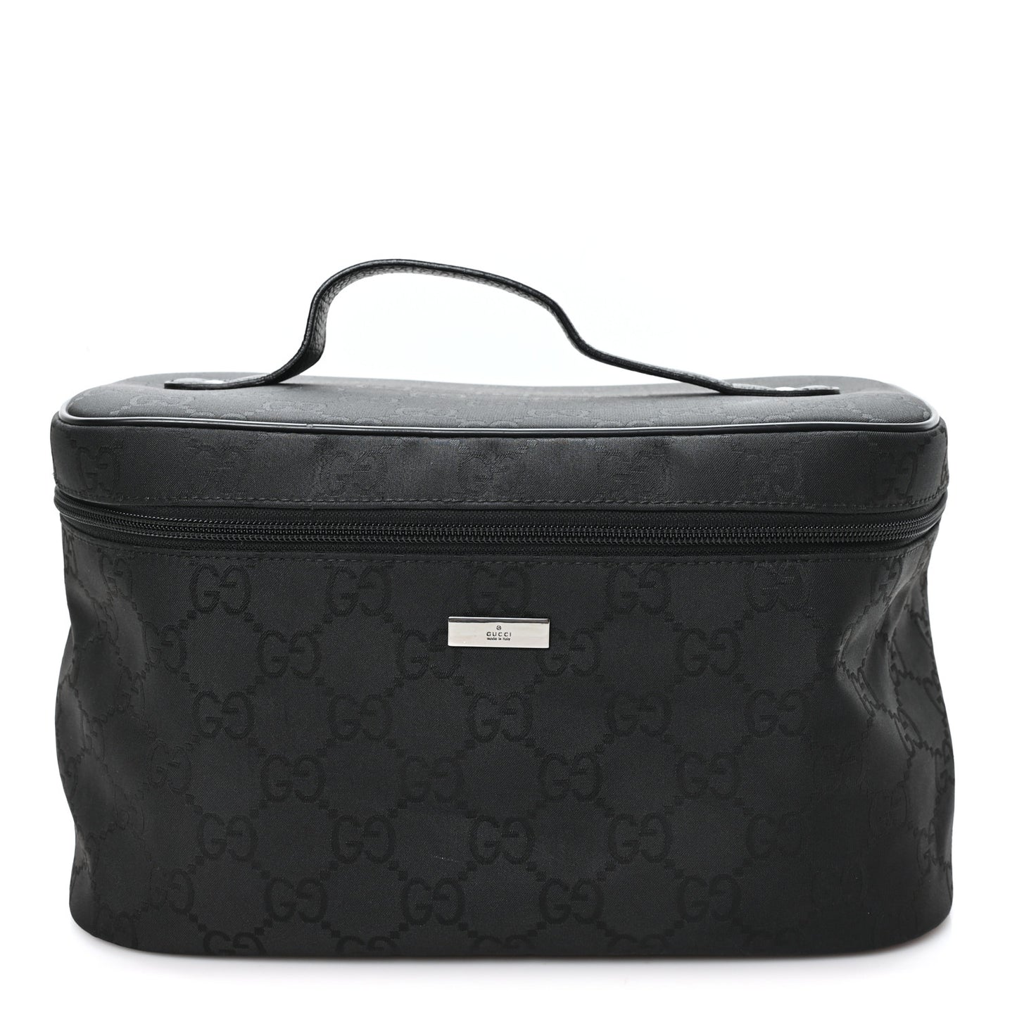 Nylon Monogram Large Cosmetic Case Black