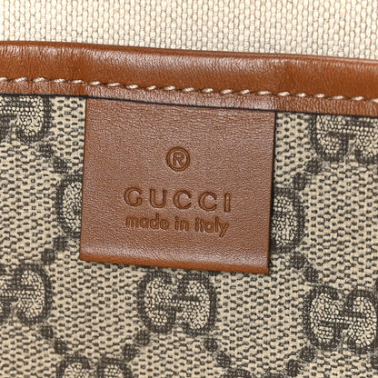 Gucci GG Plus Monogram Medium Signature Web Loop Tote Light Brown 2 of 10
