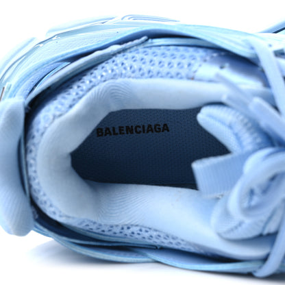 Balenciaga Mesh Nylon Womens Track Sneakers 37 Light Blue 8 of 10
