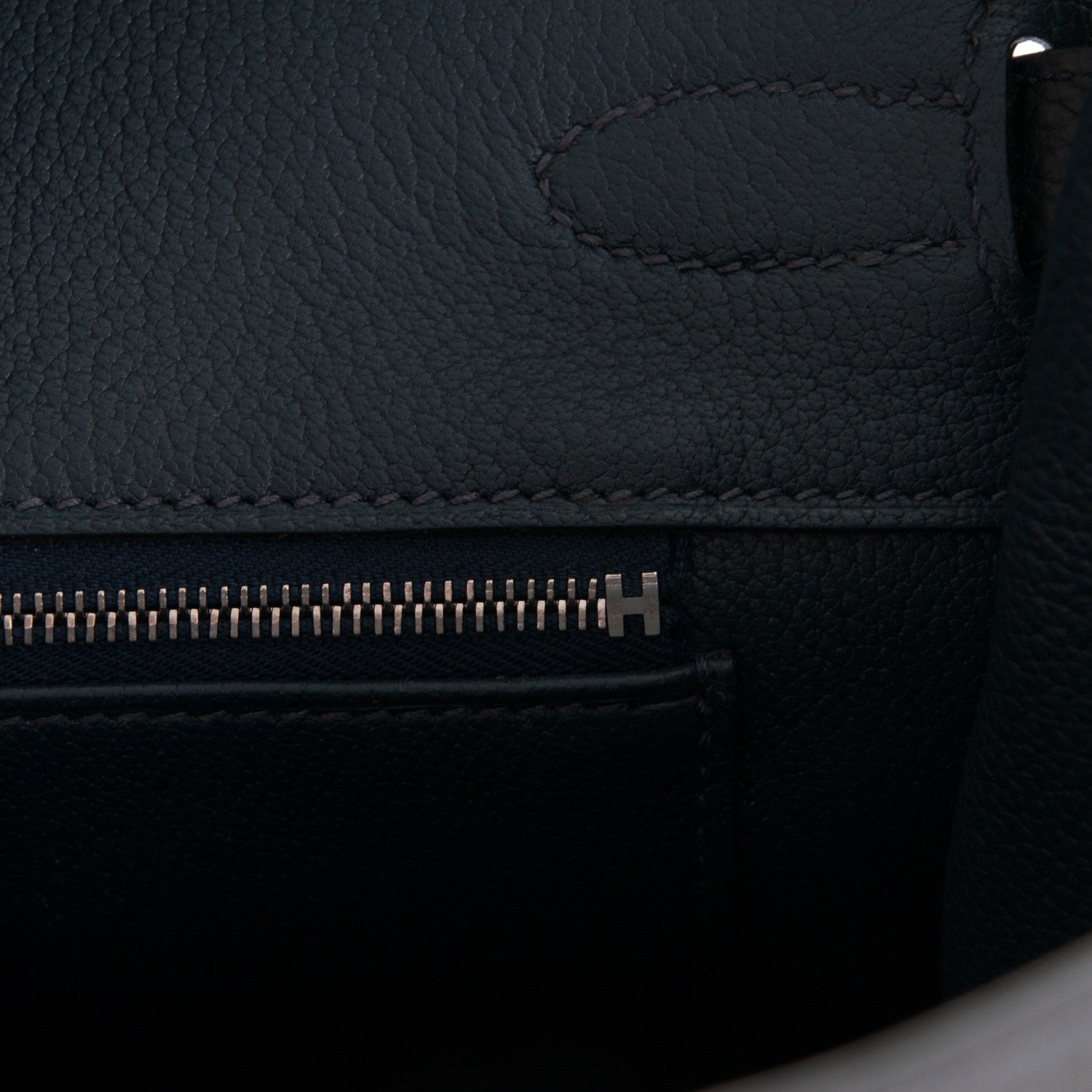Hermes Togo Birkin 35 Bleu Ocean 16 of 22