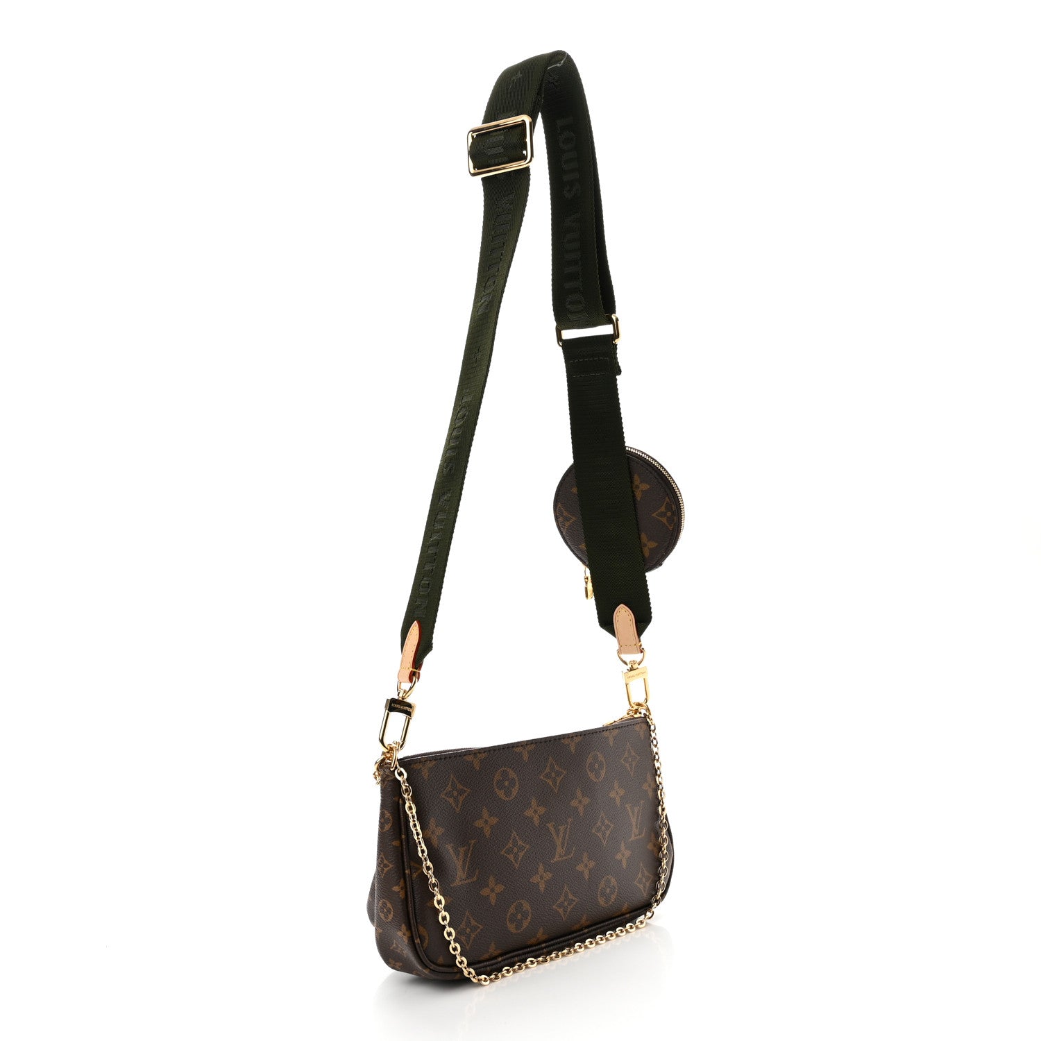 Louis Vuitton Monogram Multi Pochette Accessories Kaki 3 of 9