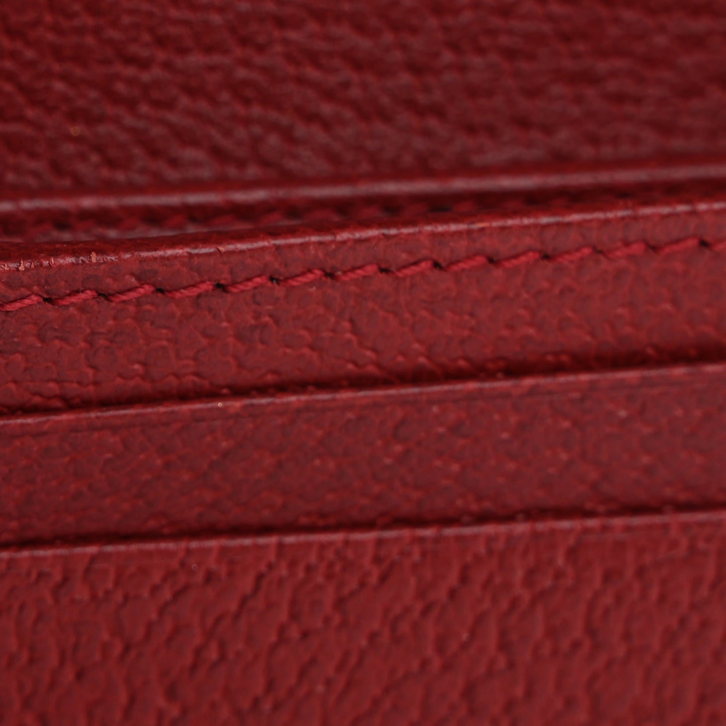 GG Supreme Monogram Flora Web Ophidia Card Case Red