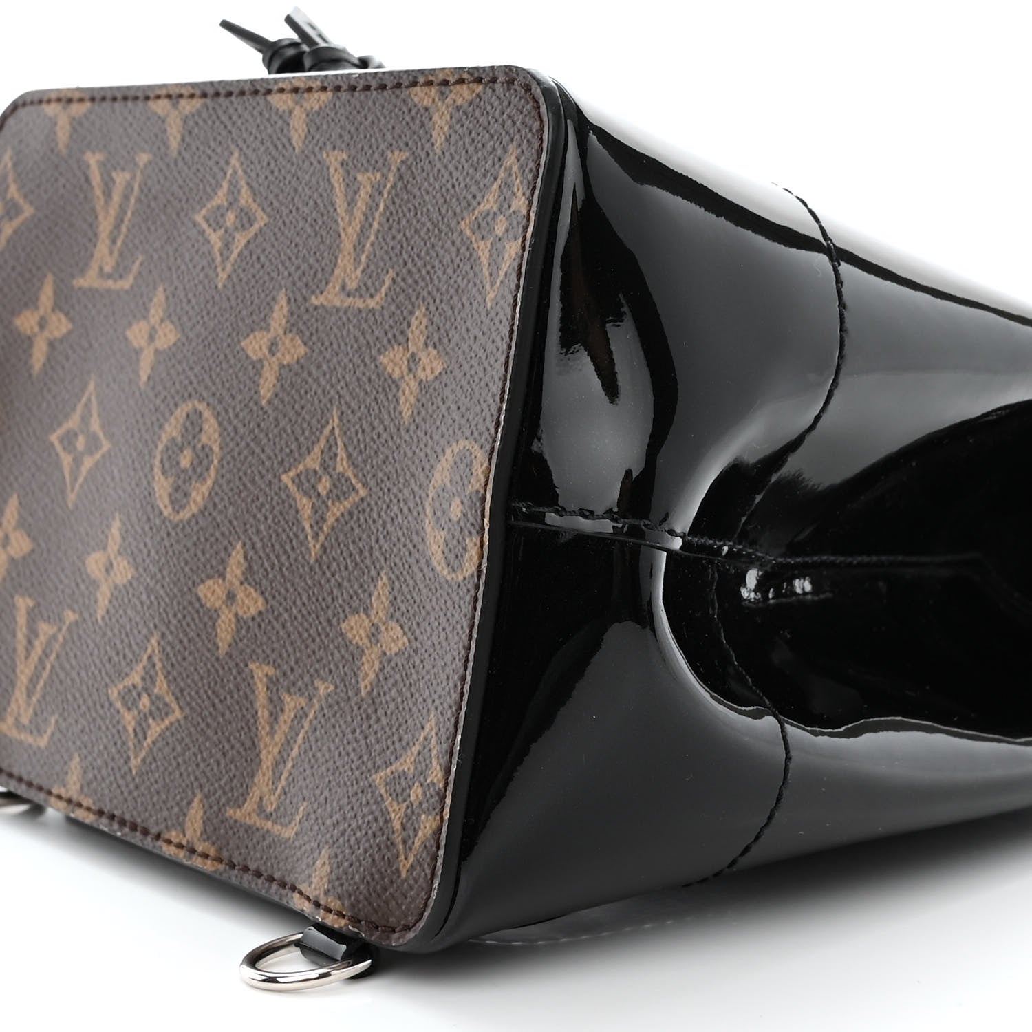 Louis Vuitton Patent Monogram Hot Springs Backpack Black 9 of 9
