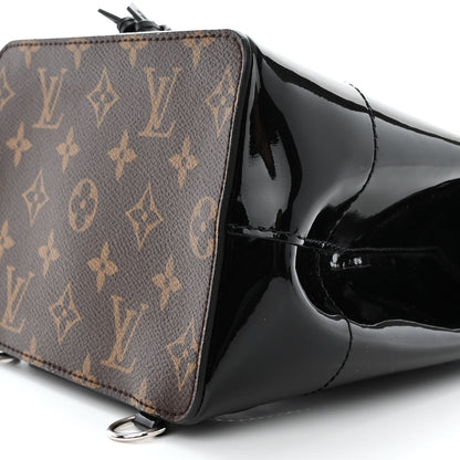 Louis Vuitton Patent Monogram Hot Springs Backpack Black 9 of 9