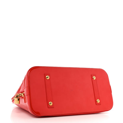 Louis Vuitton Vernis Alma MM Rouge Grenadine 4 of 15