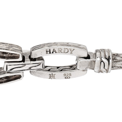 John Hardy Sterling Silver Black Sapphire Double Wrap Bracelet 3 of 3