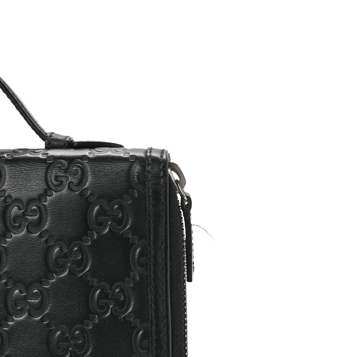 Gucci Guccissima Signature Travel Document Case Black 12 of 12