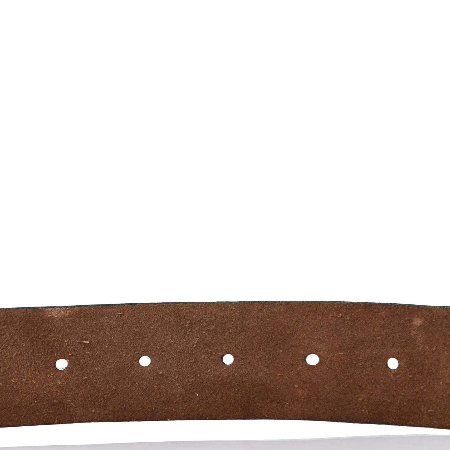 Calfskin Interlocking G Belt 105 42 Dark Brown