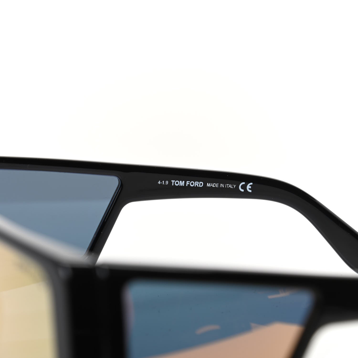 Tom Ford Square Atticus Sunglasses TF710 Black Gold 5 of 8