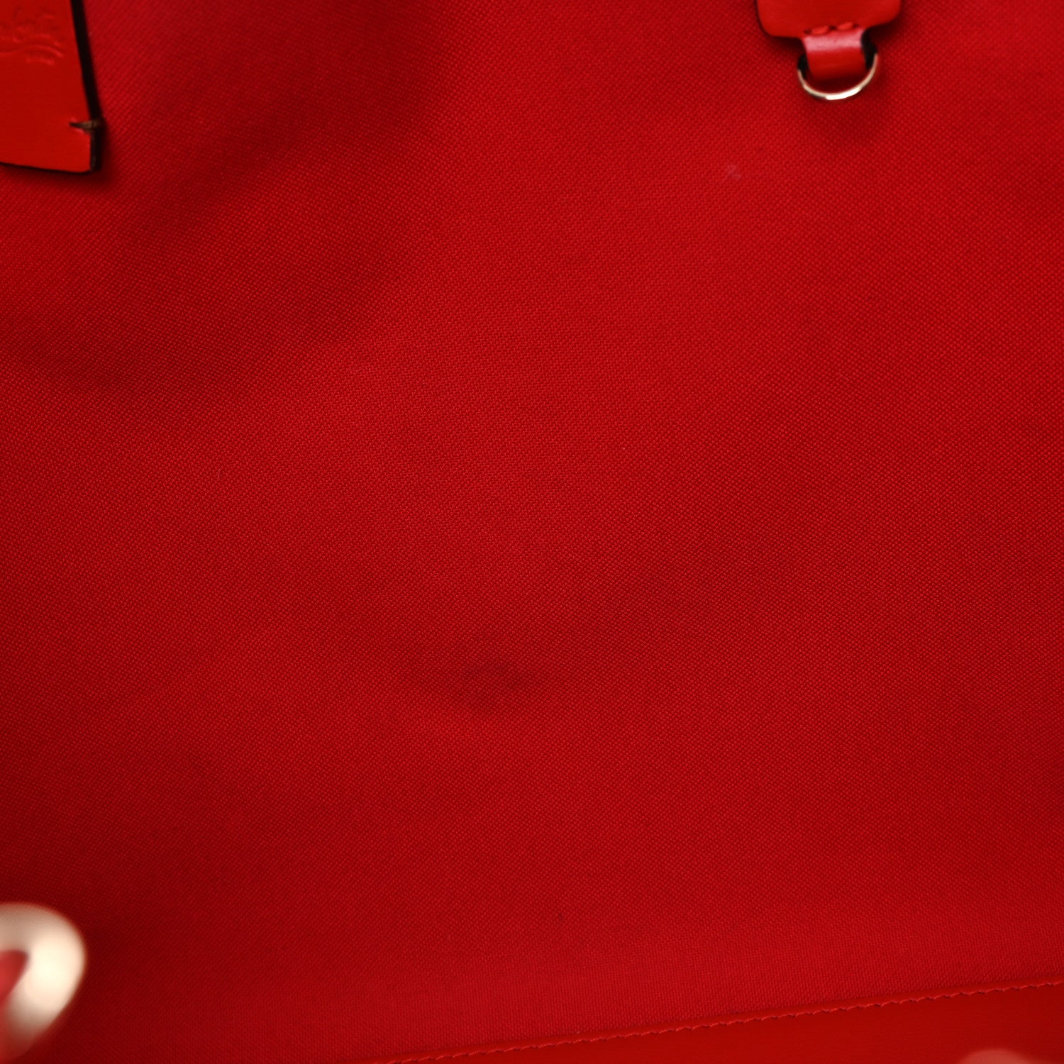 Christian Louboutin Toile Monogram Calfskin Printed Spikes East West Cabata Tote Bizon 13 of 13