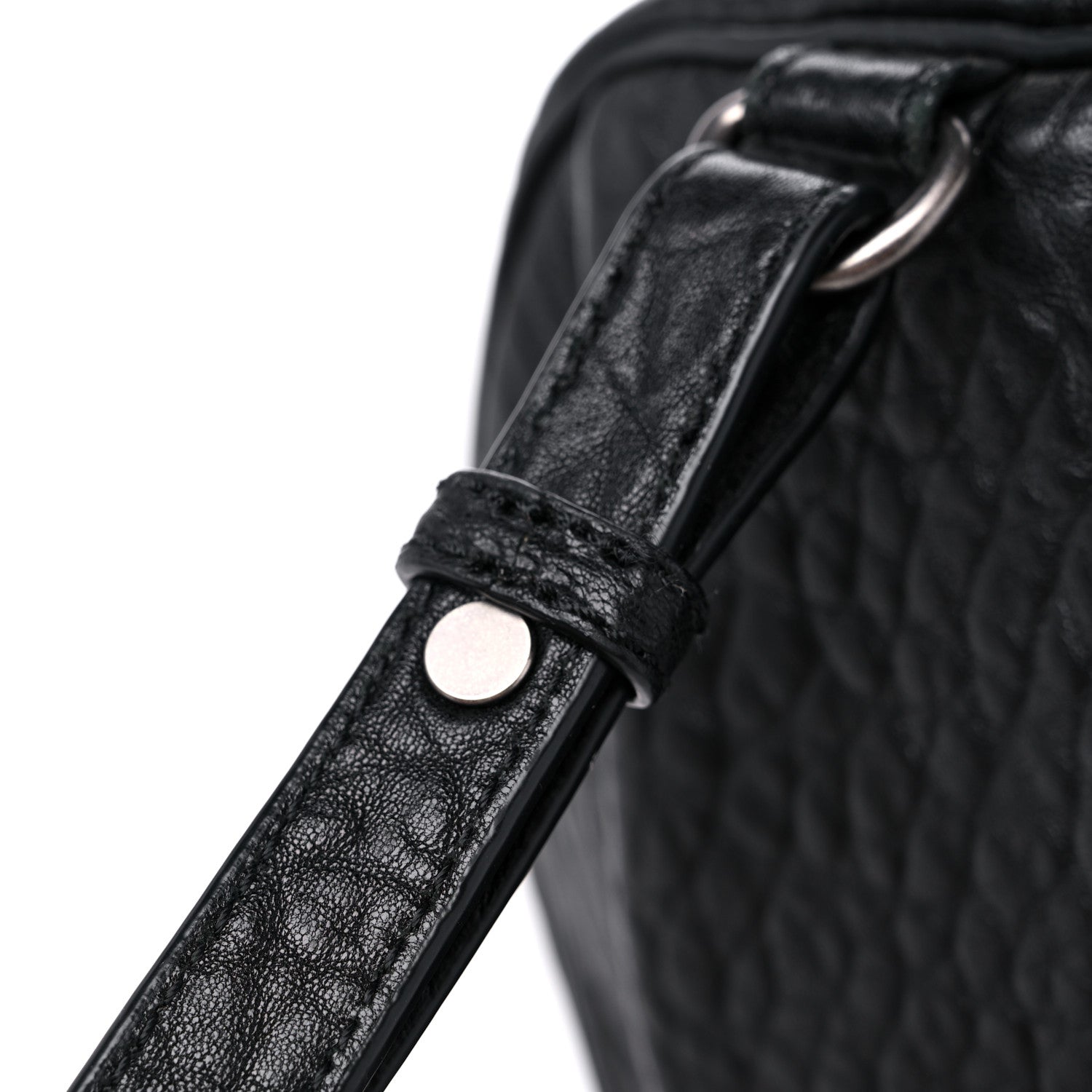 Alexander Wang Pebbled Lambskin Mini Rockie Black Rhodium Hardware 10 of 10