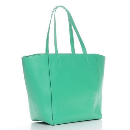 Celine Grained Calfskin Small Horizontal Cabas Phantom Mint 2 of 13