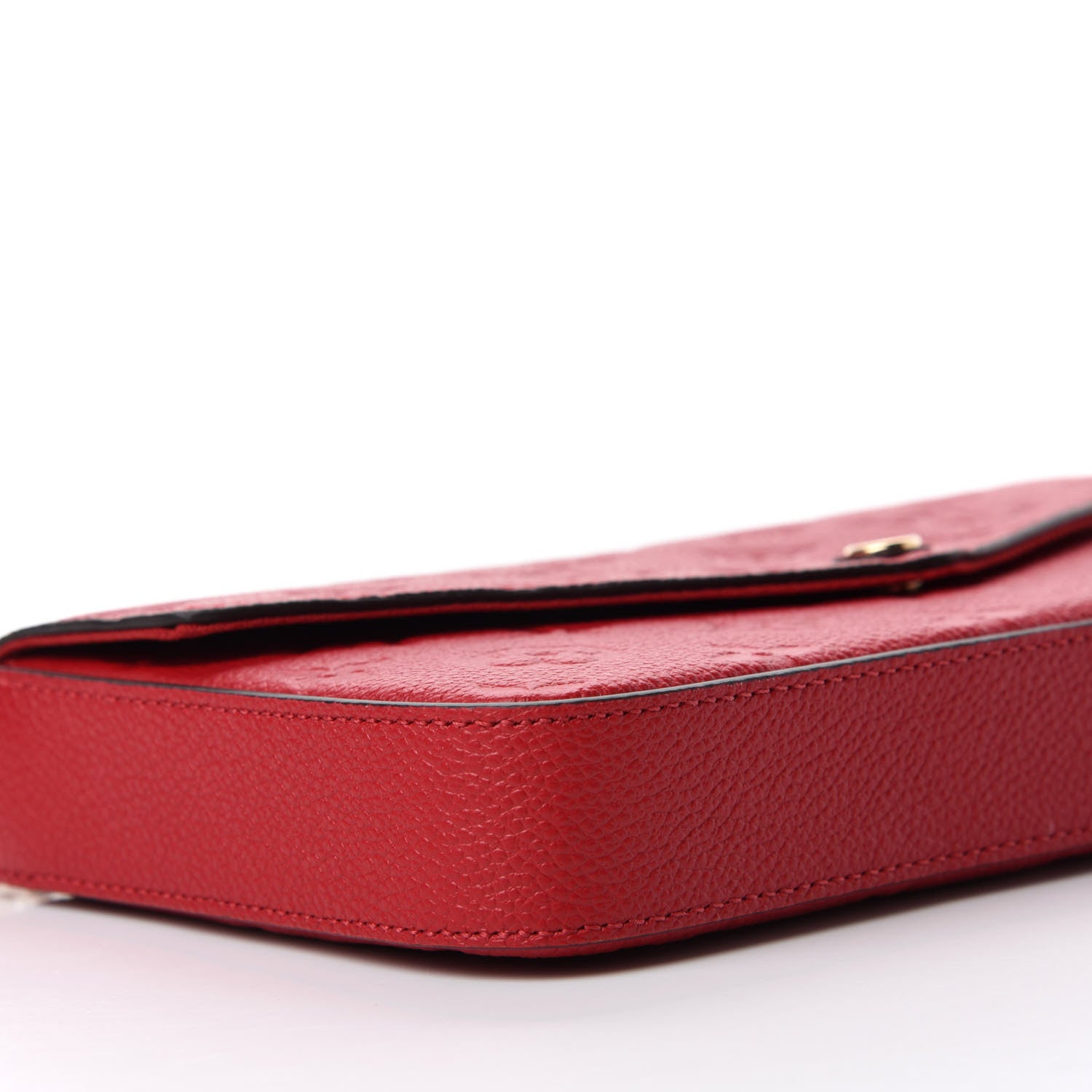 Louis Vuitton Empreinte Pochette Felicie Chain Wallet Scarlet 6 of 11