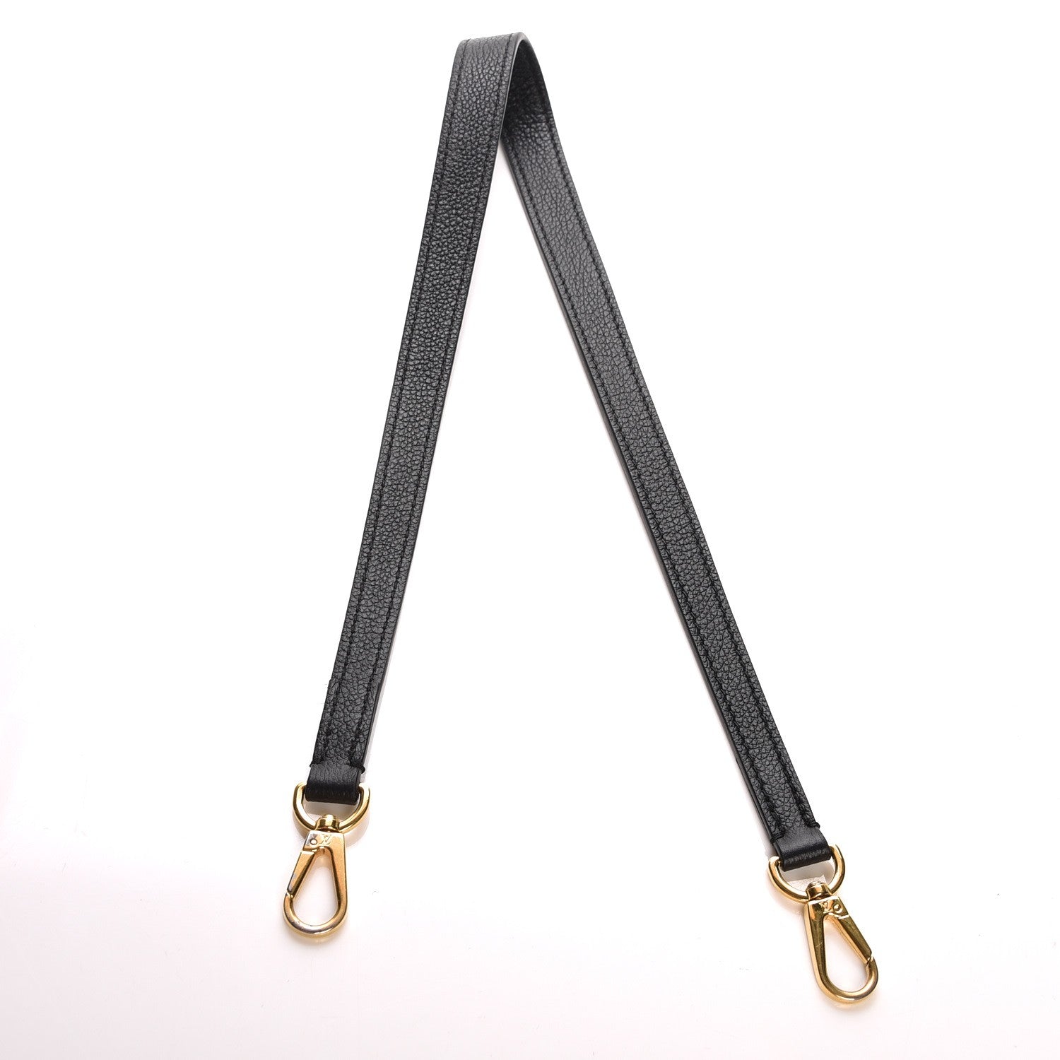 Louis Vuitton Calfskin Shoulder Strap Black 4 of 4
